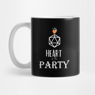 D20 Heart of the Party Mug